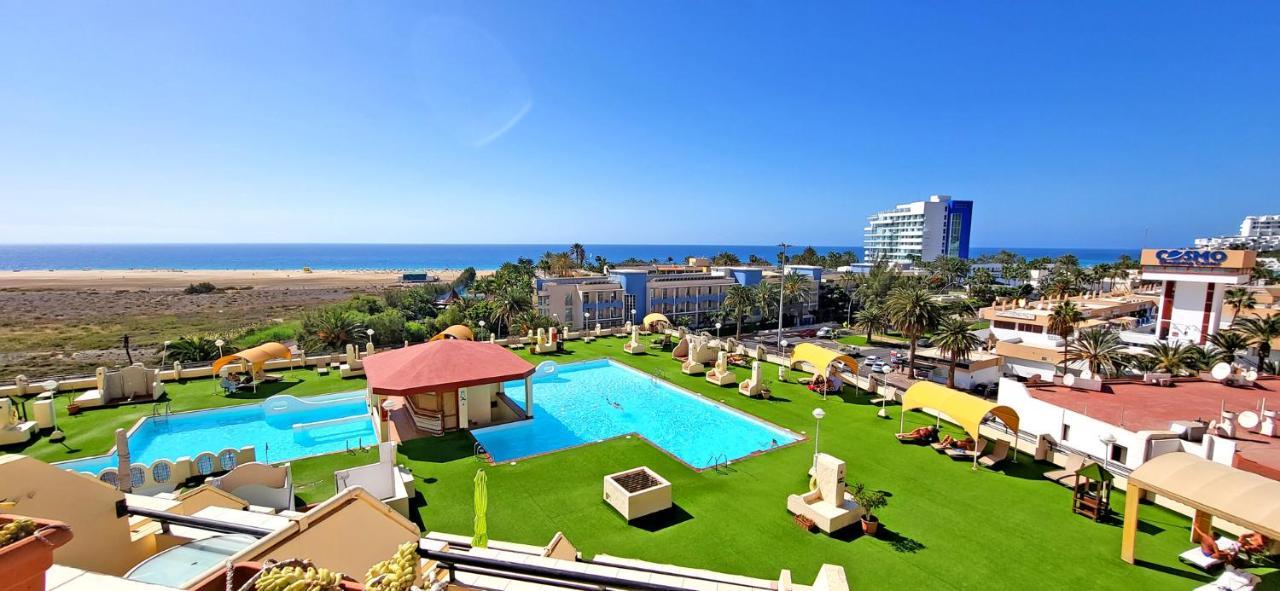 Ferienwohnung Buena Vista - Morro Jable - Meerblick - Pool エクステリア 写真
