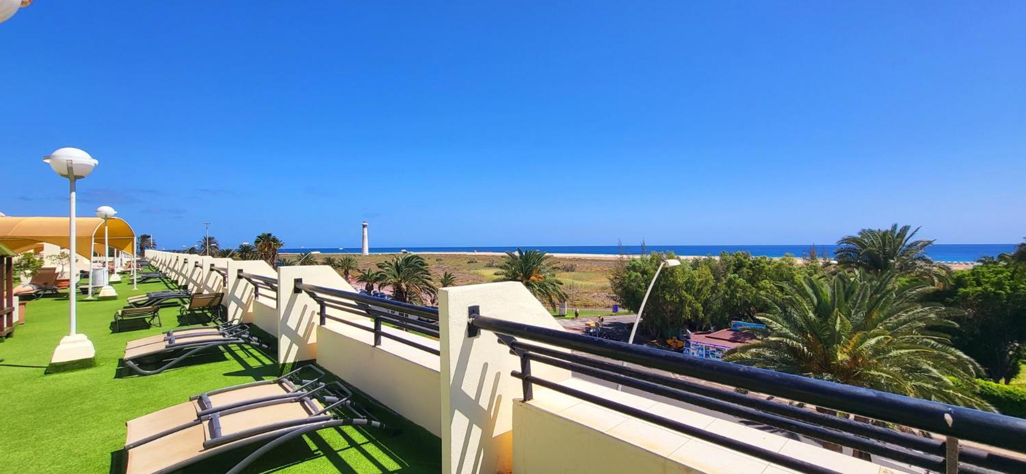 Ferienwohnung Buena Vista - Morro Jable - Meerblick - Pool エクステリア 写真